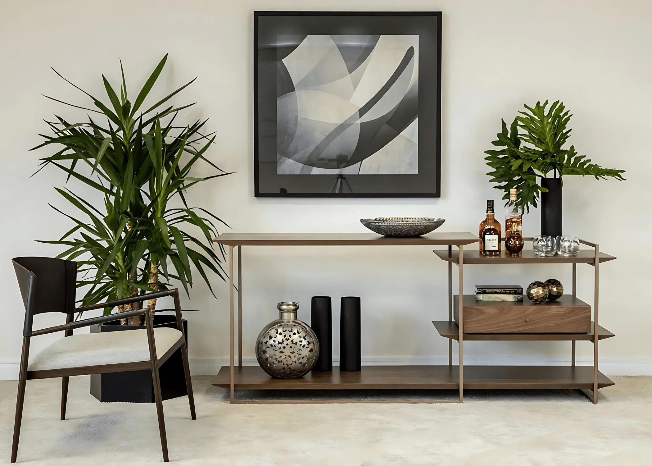 Madeiras que Contam Histórias: Opções para Seu Aparador Rústico - inspiração 2