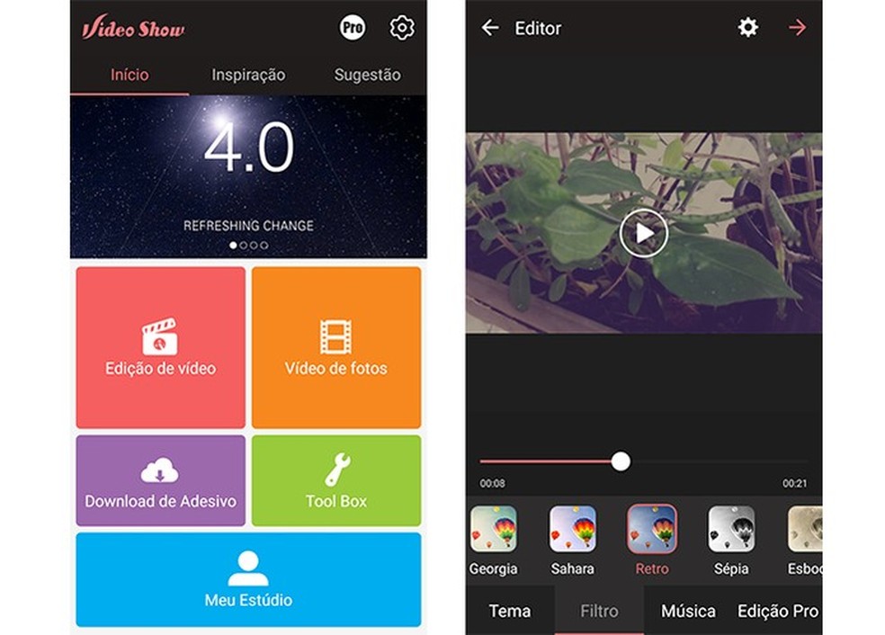 Explorando Filtros e Efeitos Criativos - inspiração 1