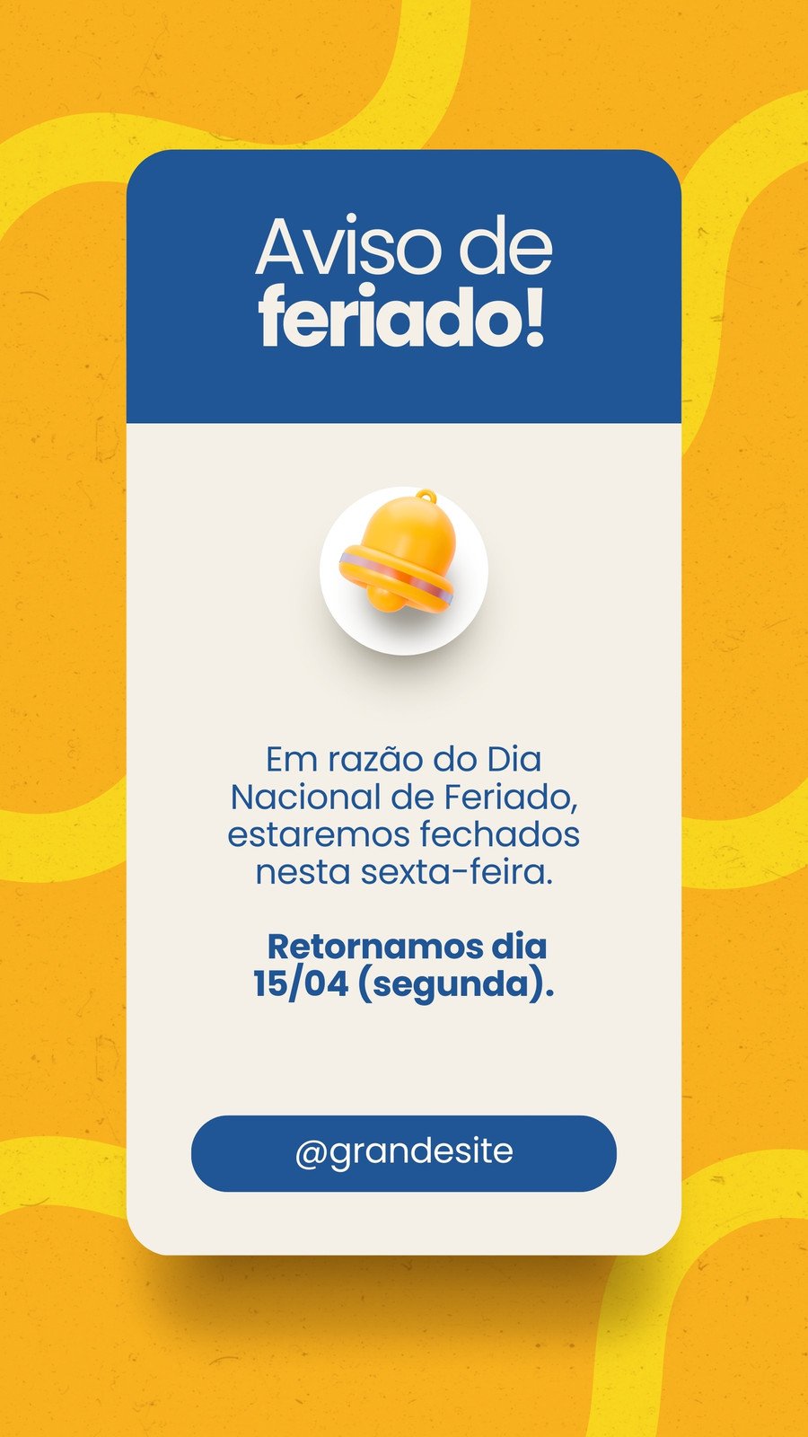 Ajustes de Horário de Atendimento e Comunicação - inspiração 1