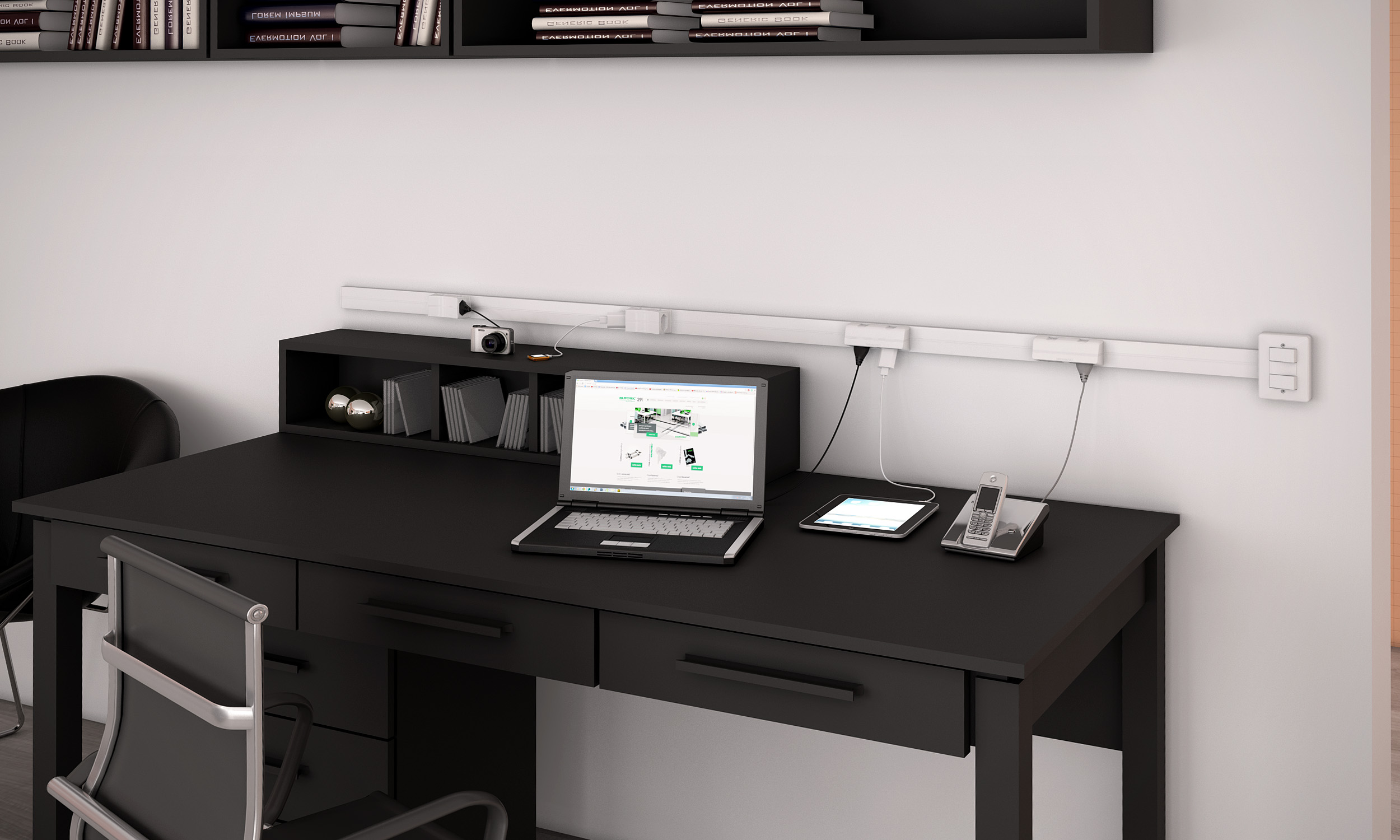 Fixando a Tomada Inteligente na Caixa de Embutir - inspiração 2