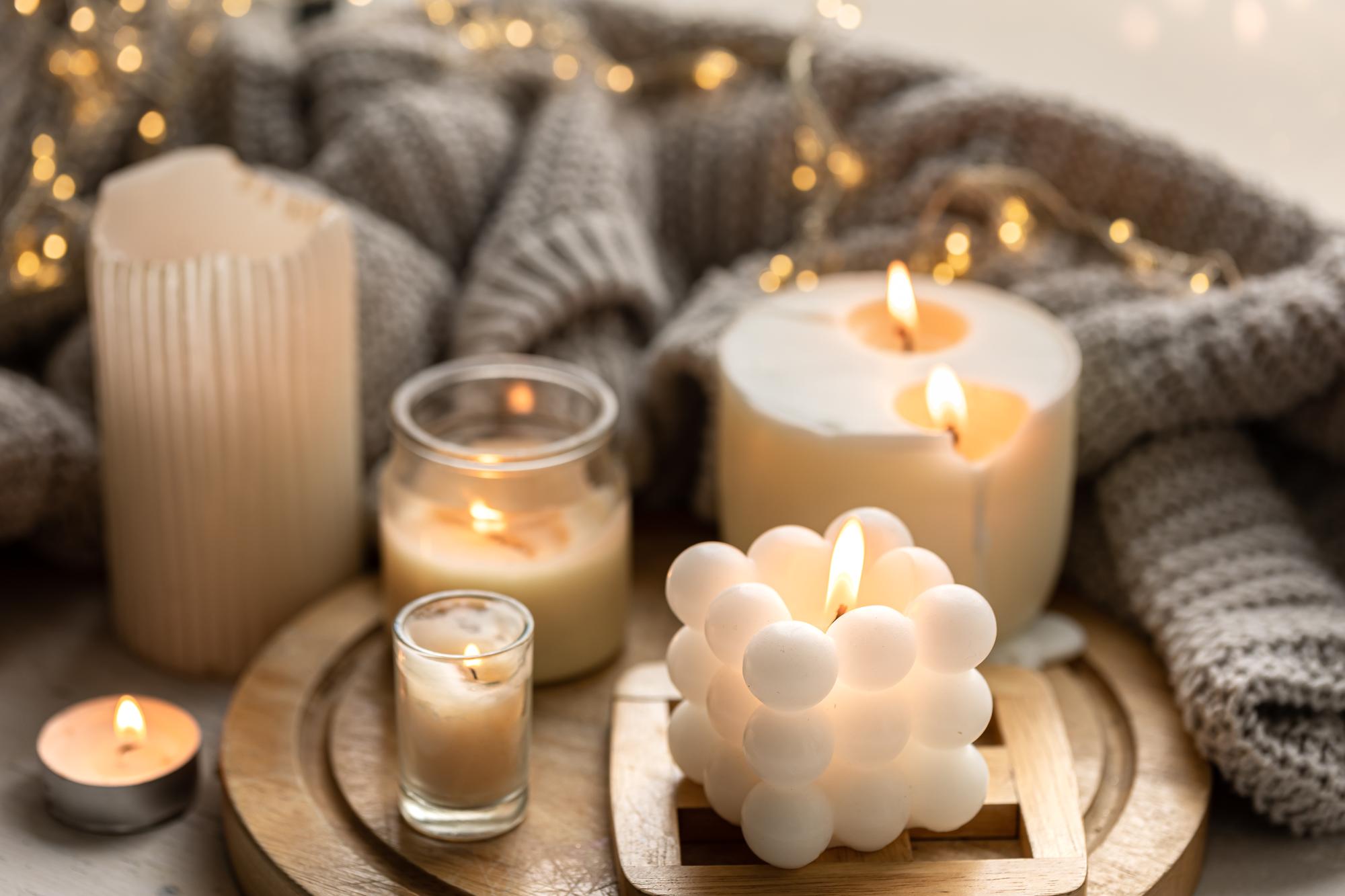 Tendências de Cores e Texturas para Velas de Inverno - inspiração 1