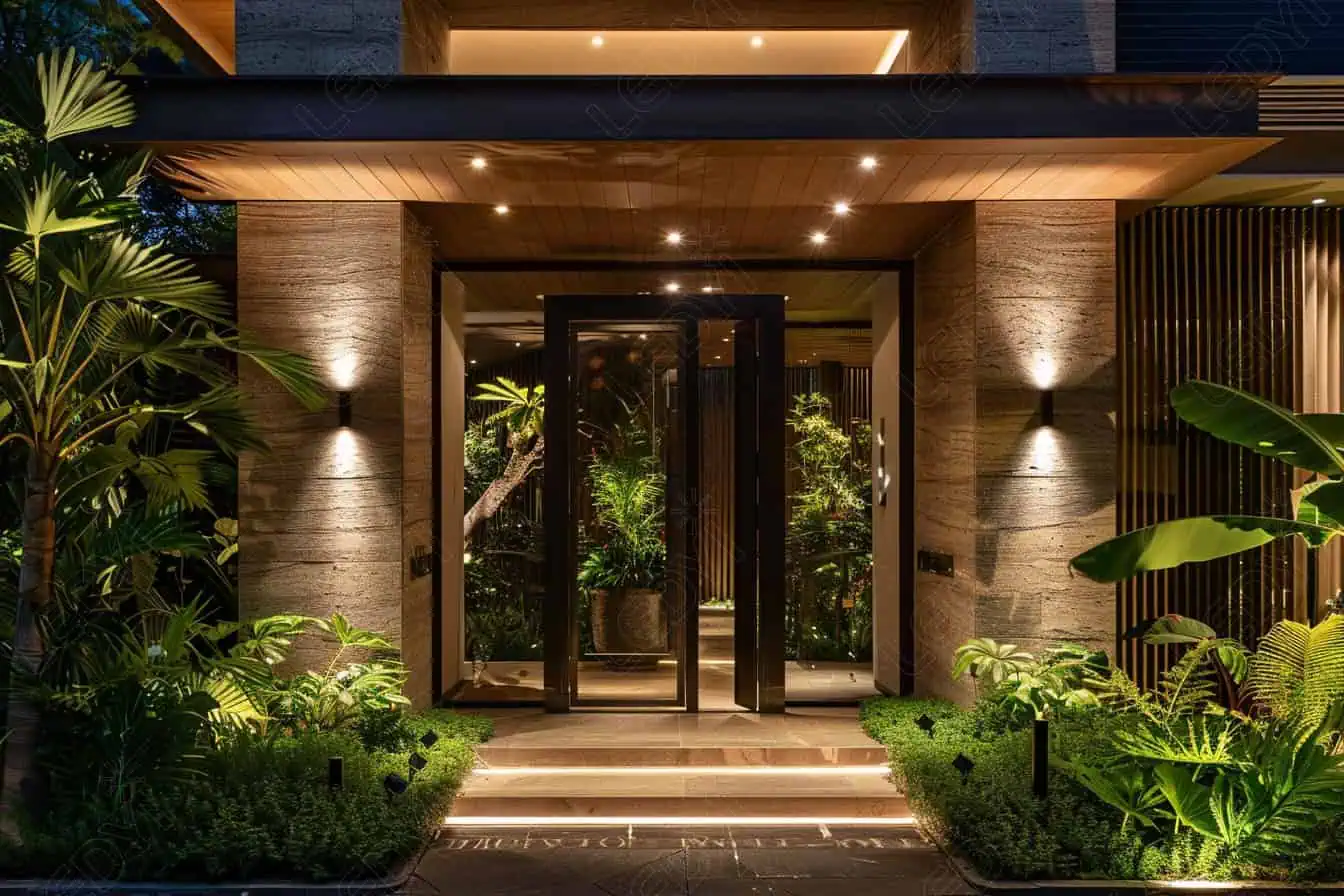 Iluminação Inteligente: Segurança e Ambiente com um Toque - inspiração 2