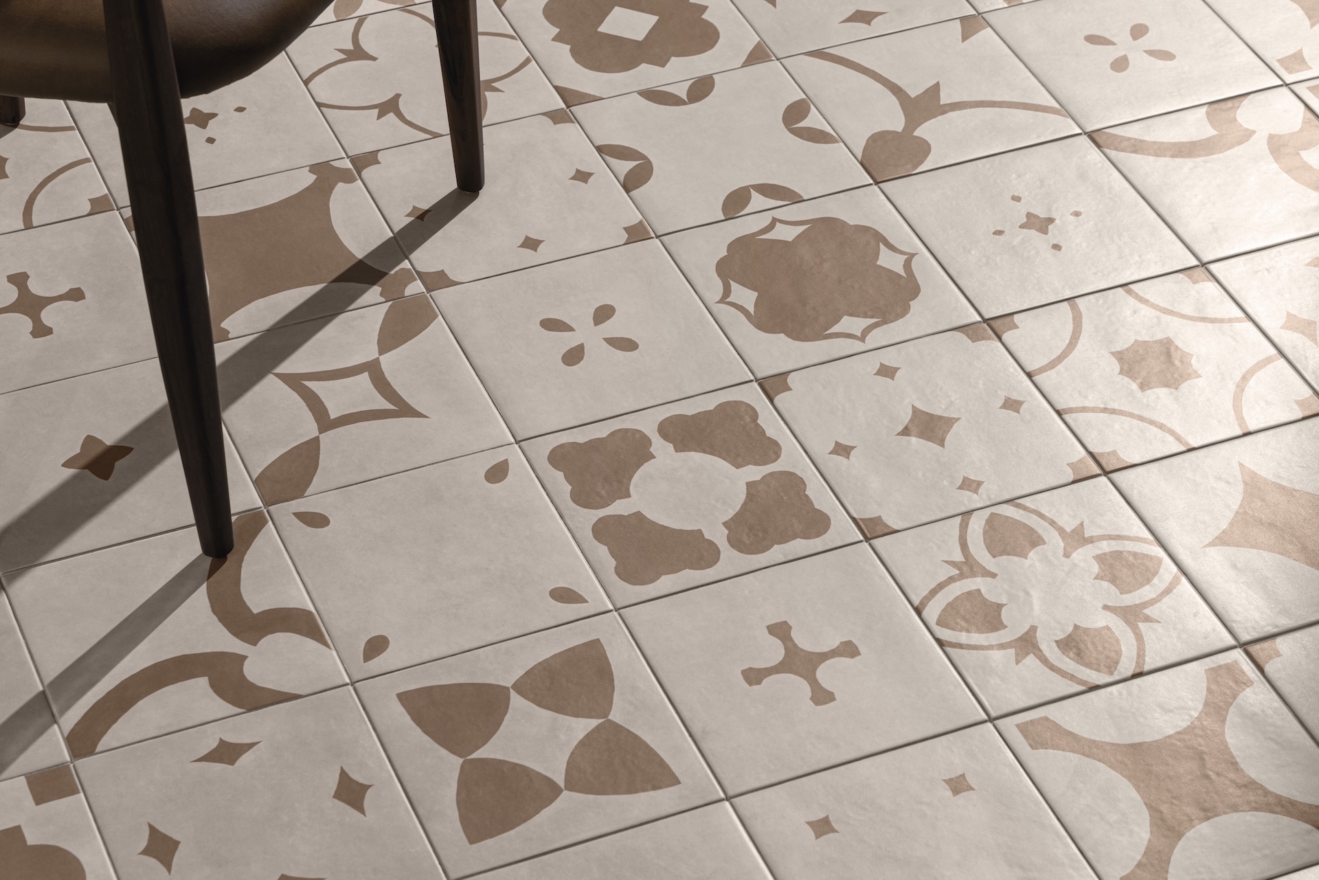 Ladrilhos hidráulicos e a tendência de cozinhas retrô - inspiração 1