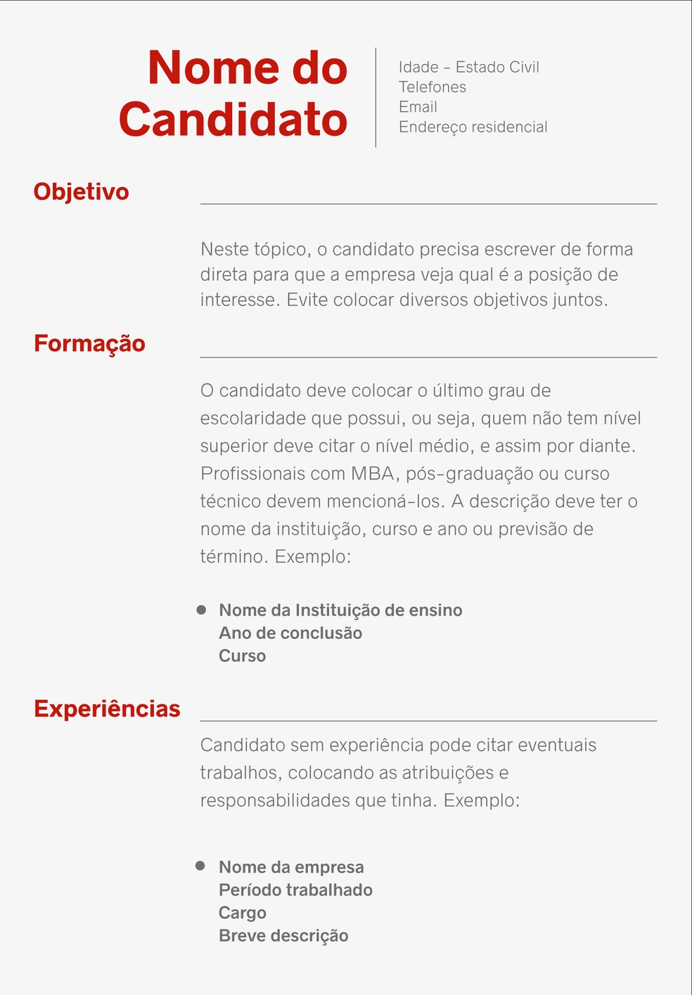 Seja Específico Sobre a Área de Atuação: Indique para qual departamento ou função você almeja. - inspiração 1