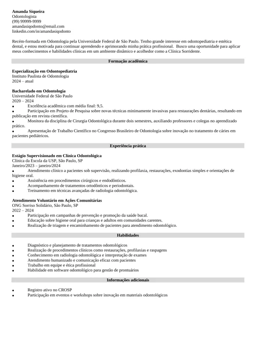 Informações pessoais excessivas e irrelevantes - inspiração 2