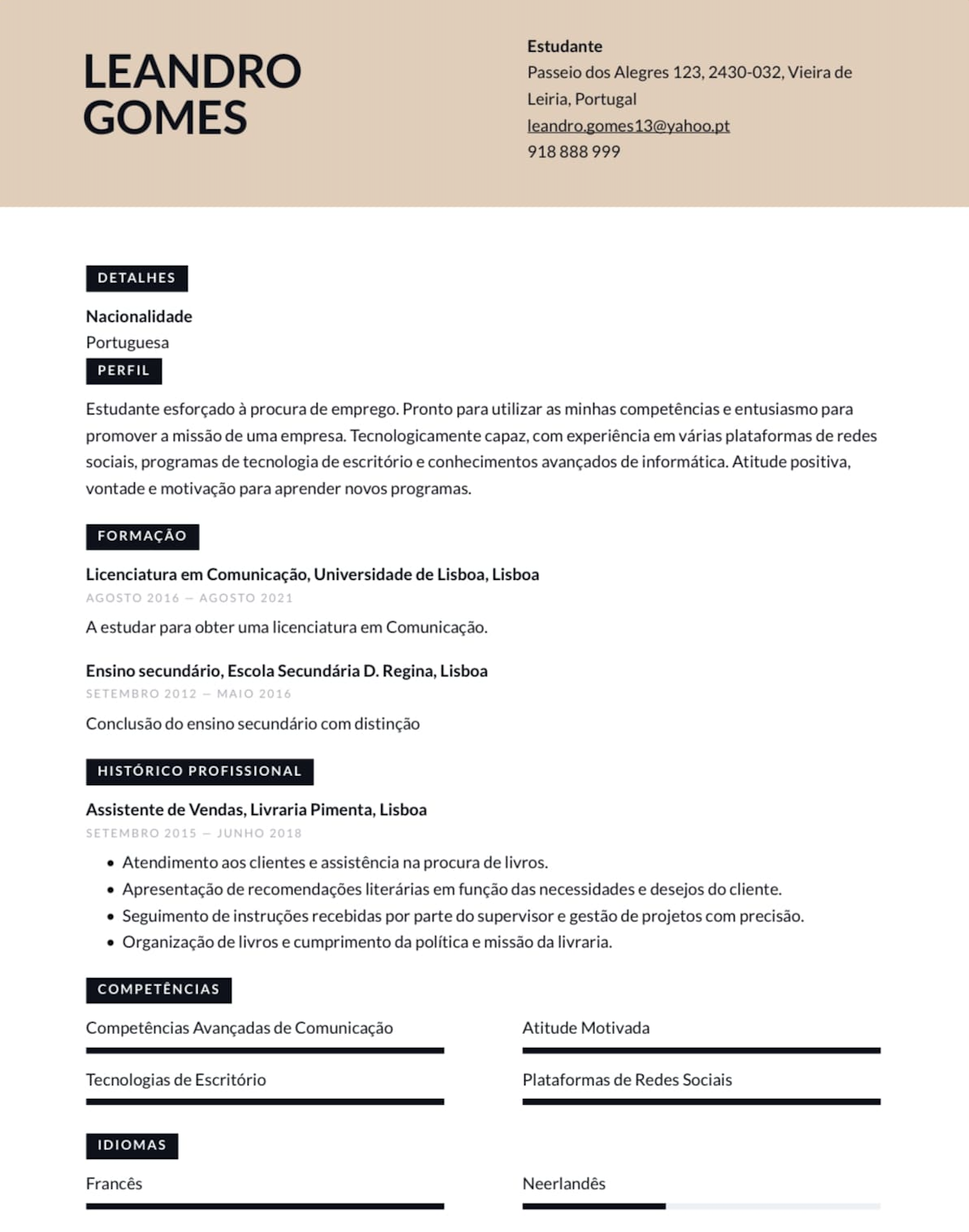 Objetivos genéricos e clichês - inspiração 1