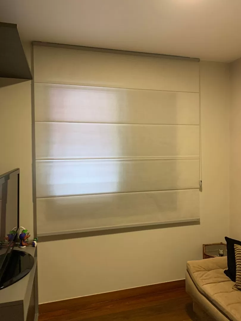 Persiana Romana com Blackout: O Sonho de um Sono Profundo - inspiração 1