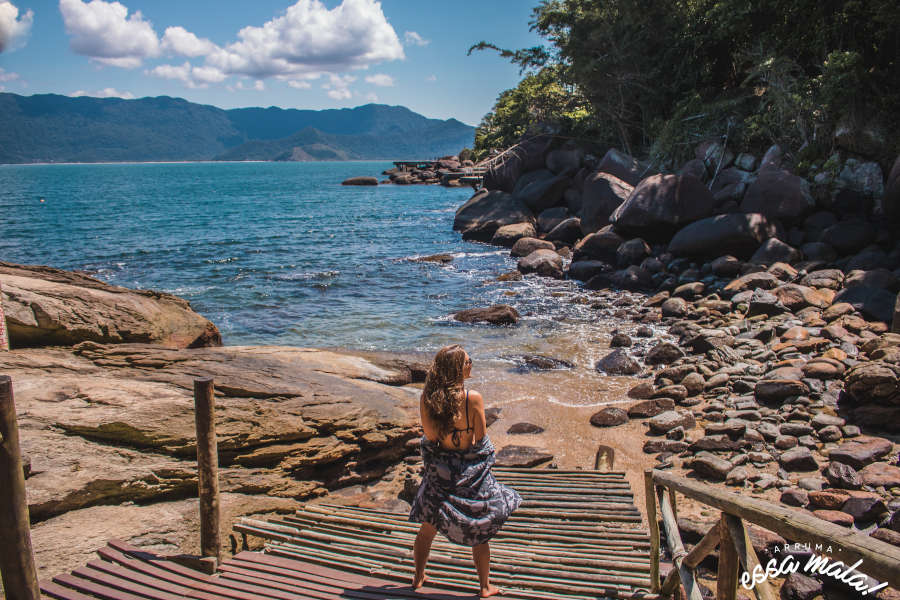 Praia do Pinto: A Poesia do Entardecer em Ilhabela - inspiração 1
