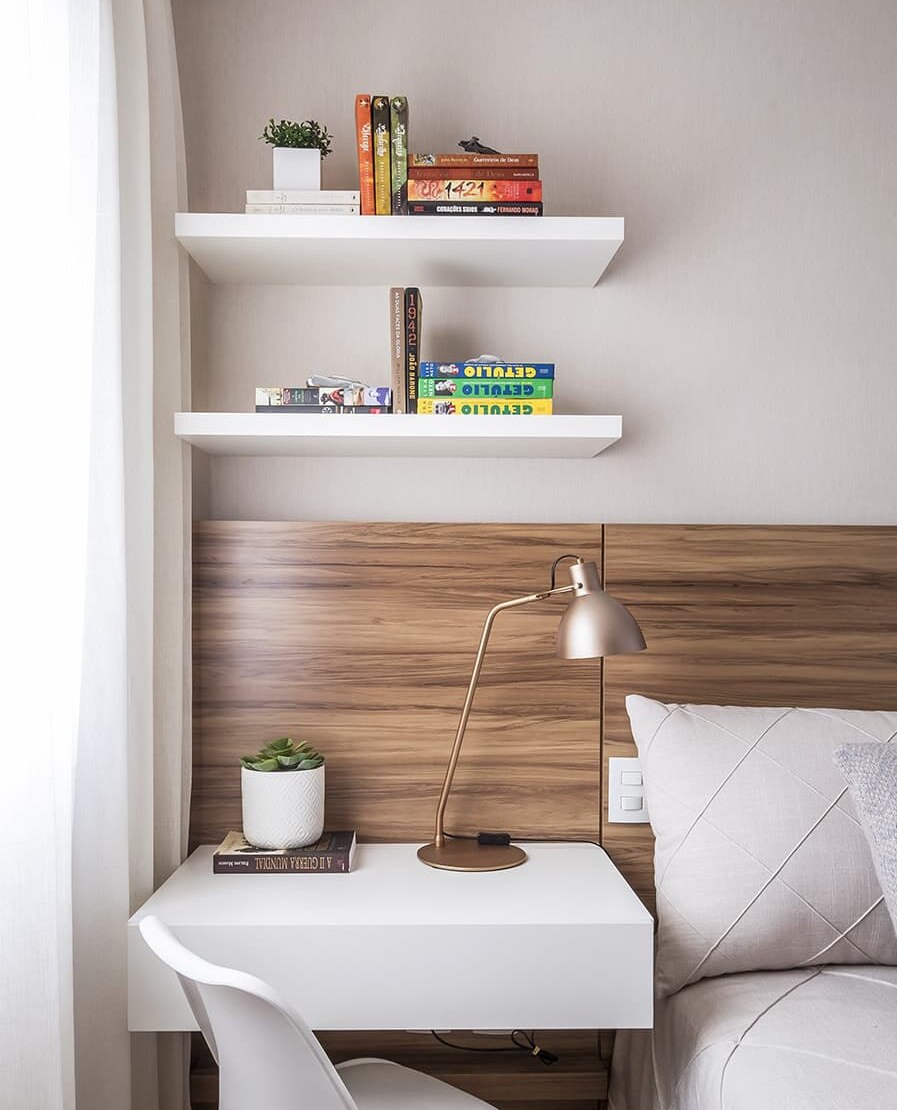 Funcionalidade Além dos Livros: Decoração e Organização - inspiração 2