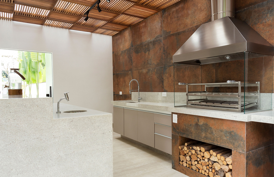 Metais Especiais: Toques de Ouro, Cobre e Aço Escovado - inspiração 1