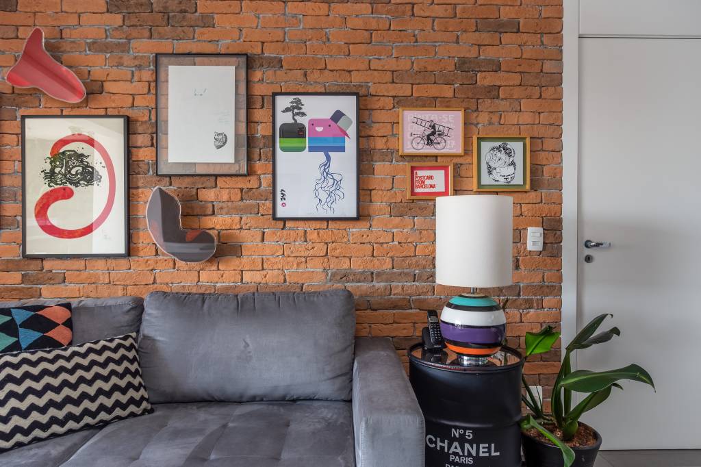 Minimalismo Aconchegante: O Tijolinho como Protagonista em Ambientes Clean - inspiração 1