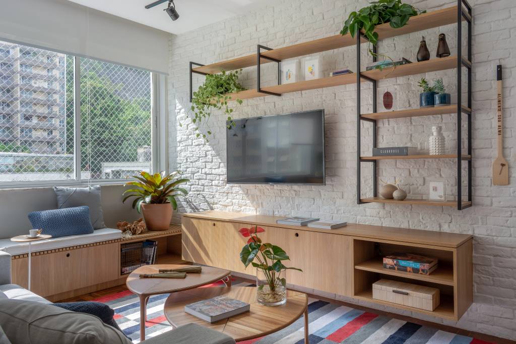 Rústico Modernizado: A Versatilidade do Tijolinho em Ambientes Clássicos - inspiração 2