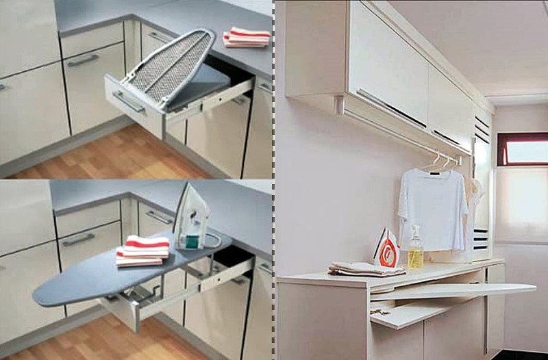 Por Que Escolher uma Tábua de Passar Embutida? - inspiração 2