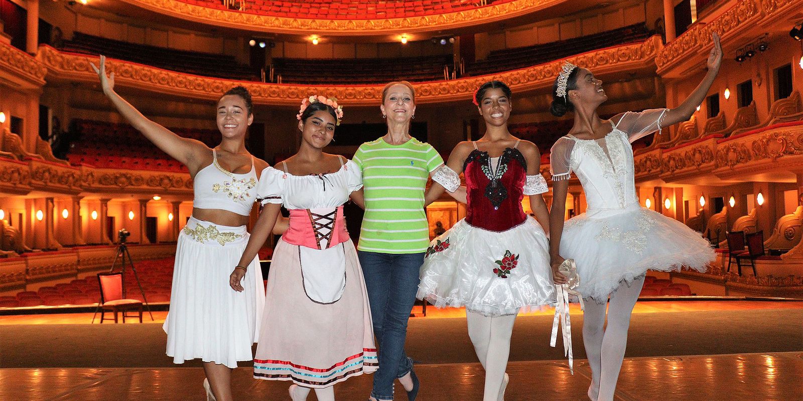 erros de gravação a bailarina netflix