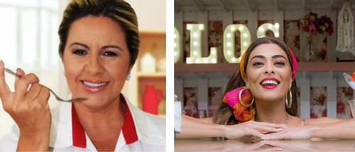 a dona do pedaço vs o outro lado do paraíso