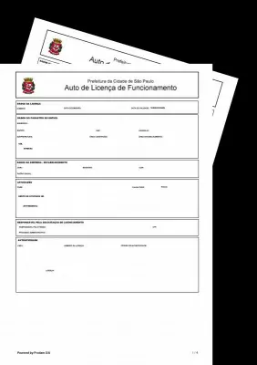 alvará de funcionamento SP