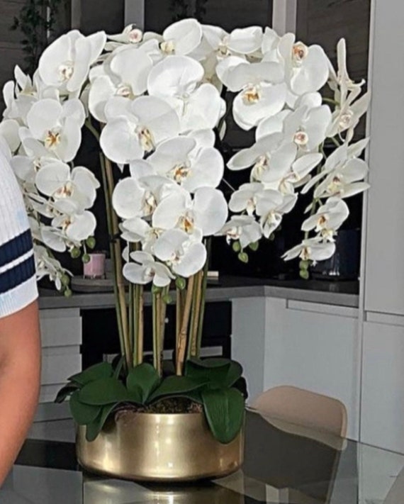 arranjo de orquídea artificial