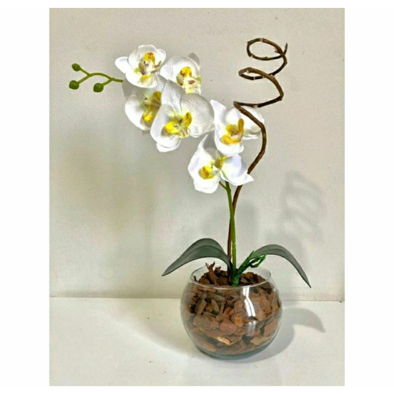 arranjo de orquídea artificial