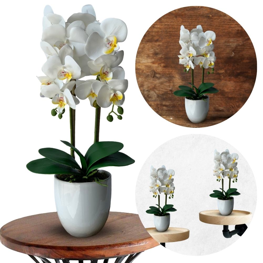 DIY: Monte Seu Próprio Arranjo de Orquídeas Artificiais com Toque Real