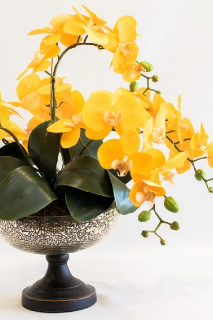 arranjos de mesa para jantar simples