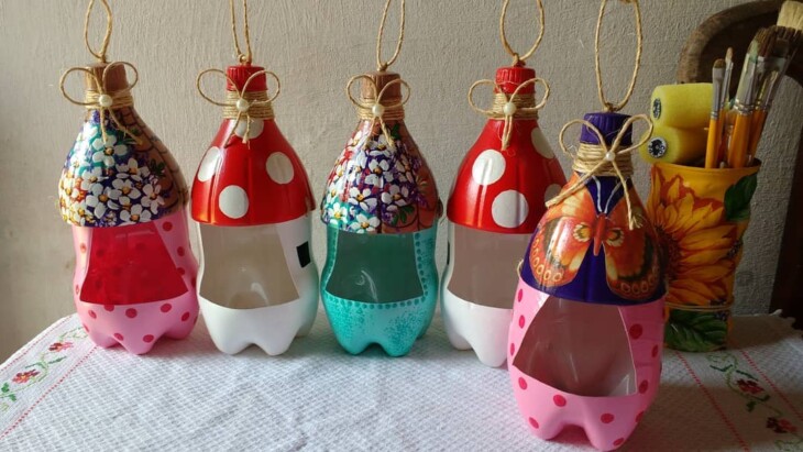 artesanato com material reciclado para crianças