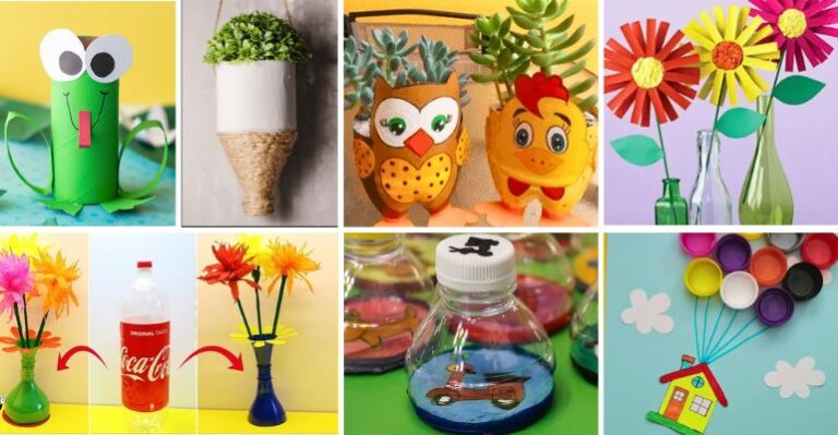 10 Brinquedos com Garrafa PET que Seus Filhos Vão Amar