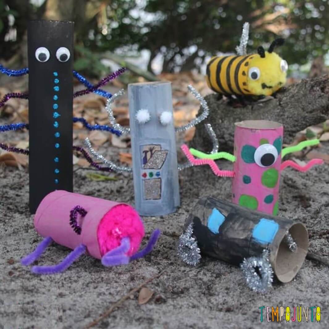 Artesanato com Rolos de Papel Higiênico: Ideias Fáceis e Divertidas