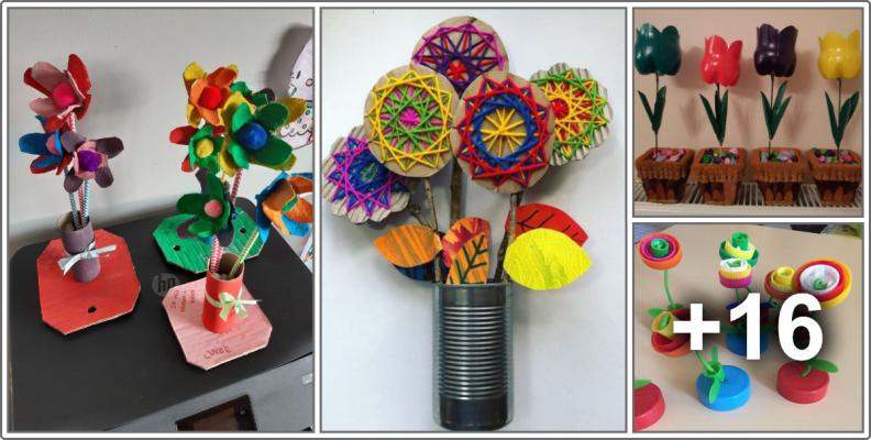 artesanato com material reciclado para crianças