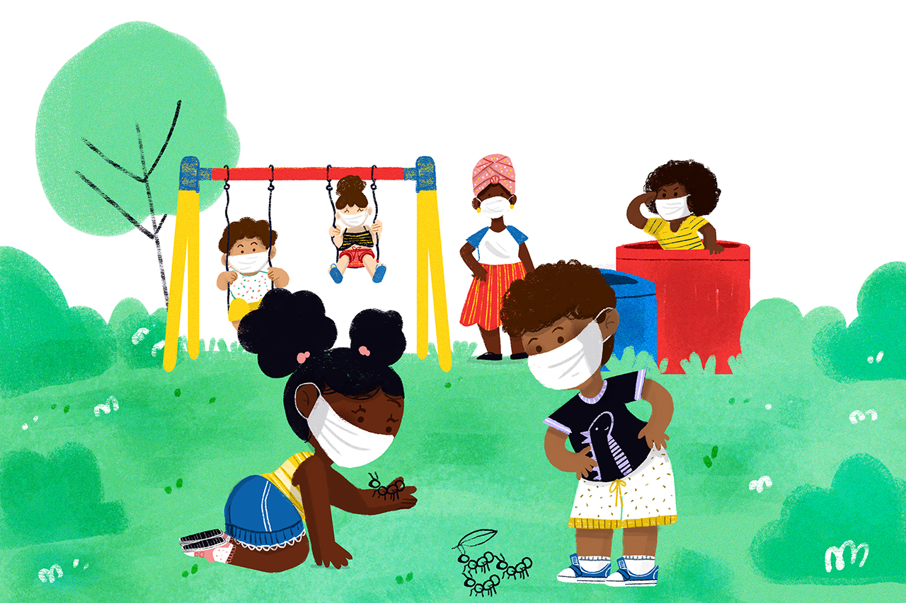 Atividades Sensoriais ao Ar Livre para Crianças com TEA