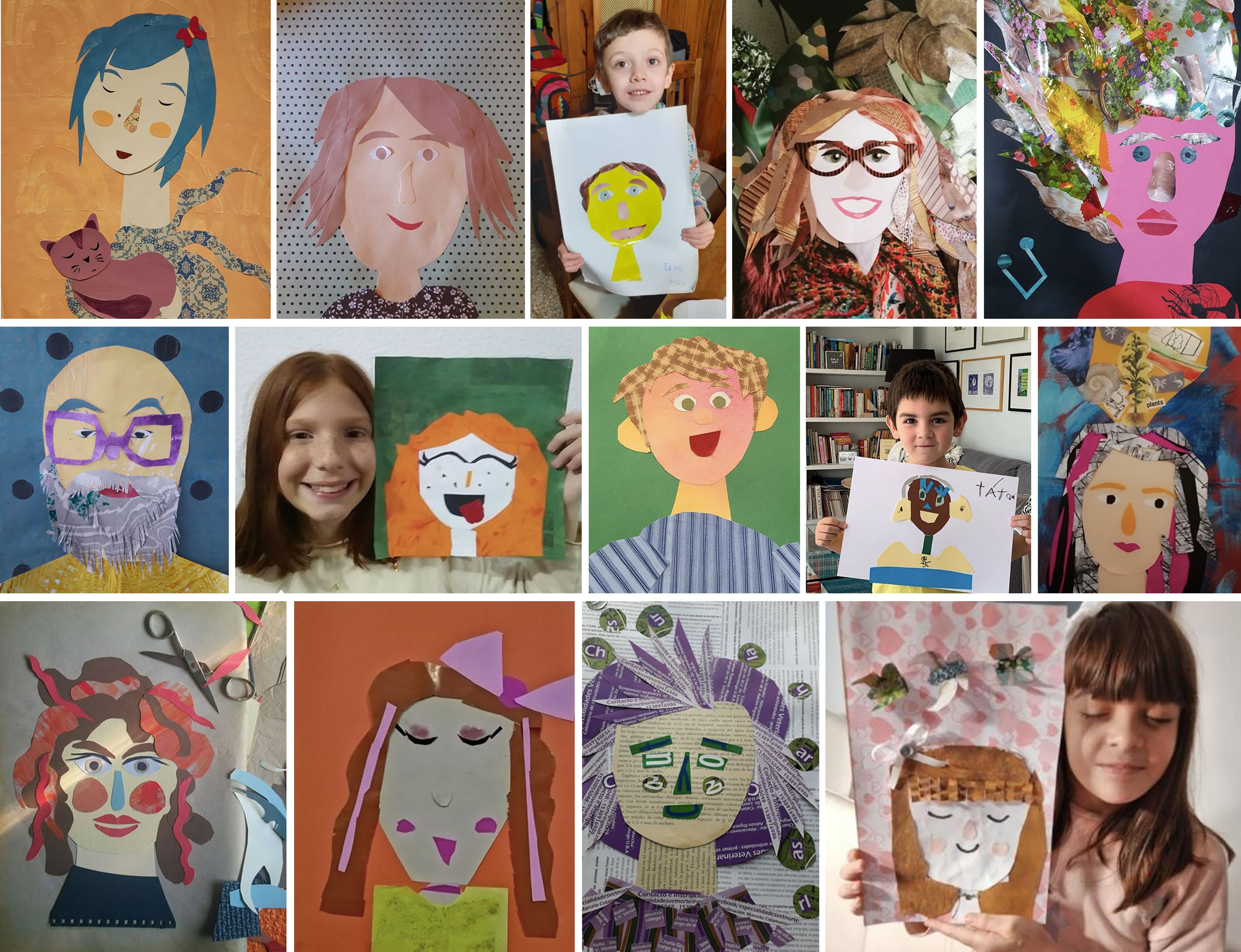 inspiração para autorretrato artístico