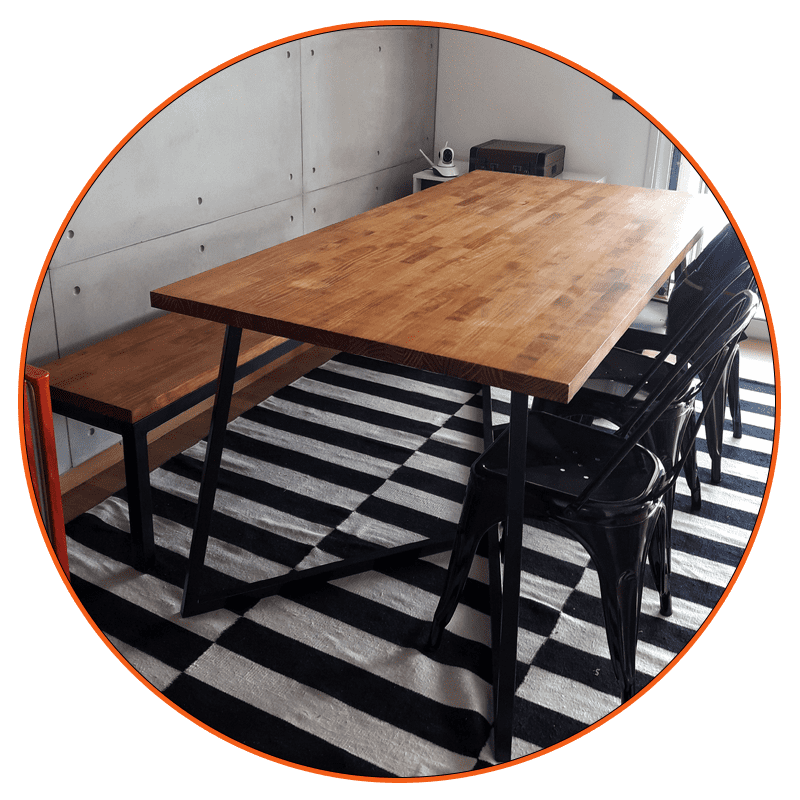 quanto custa um banco mesa de 8 lugares de madeira maciça