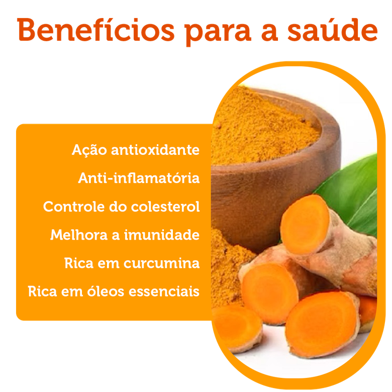 benefícios da cúrcuma