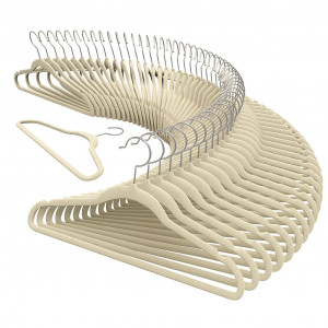 cabide de veludo que não escorrega