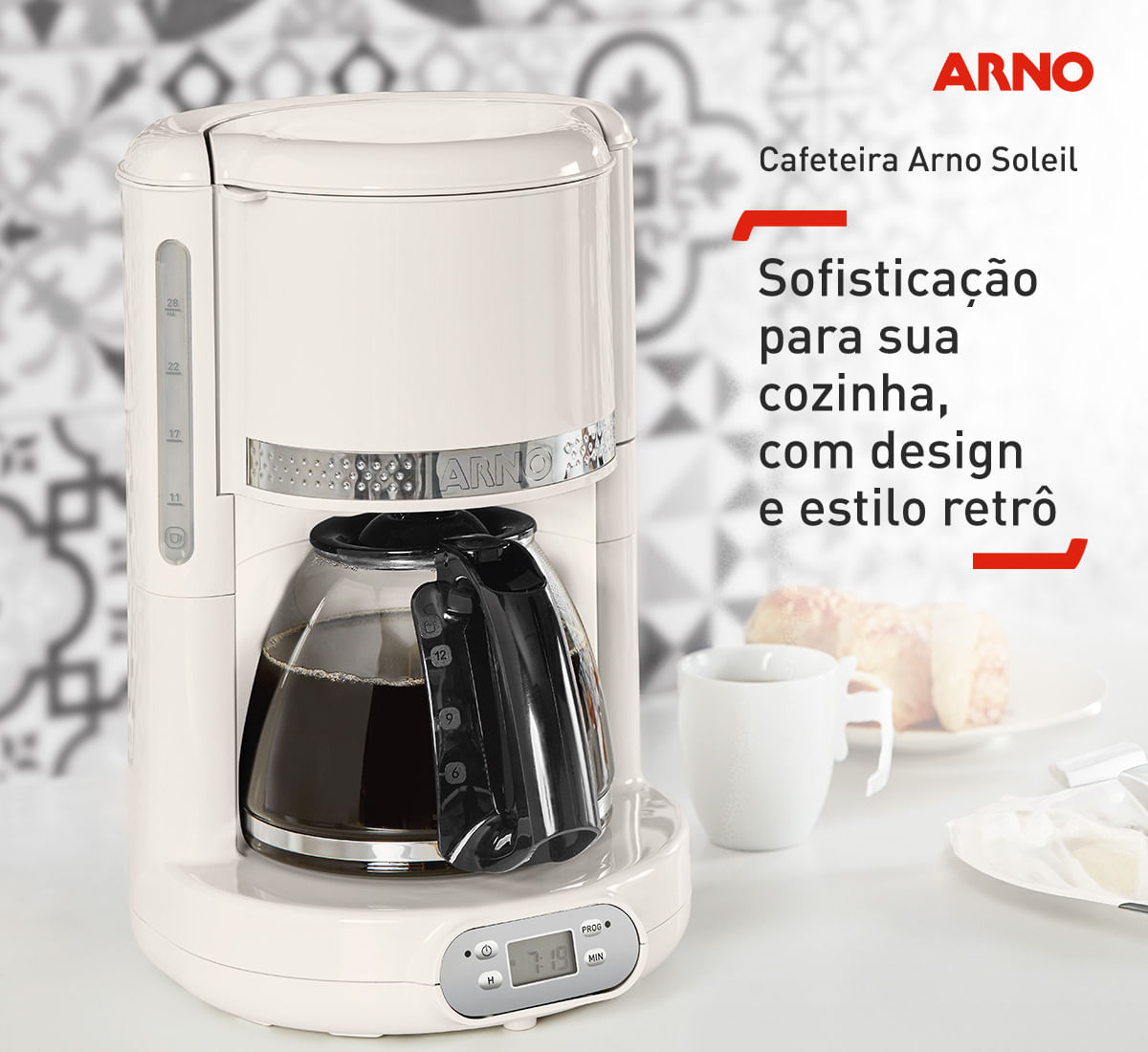 cafeteira retrô decorativa