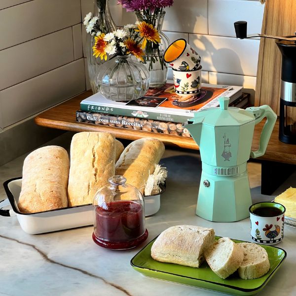 cafeteira retrô decorativa