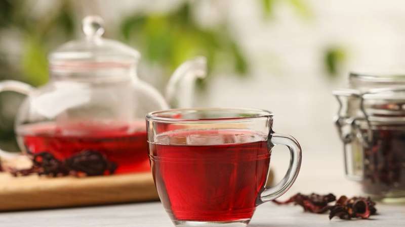 chá de hibisco baixa a pressão