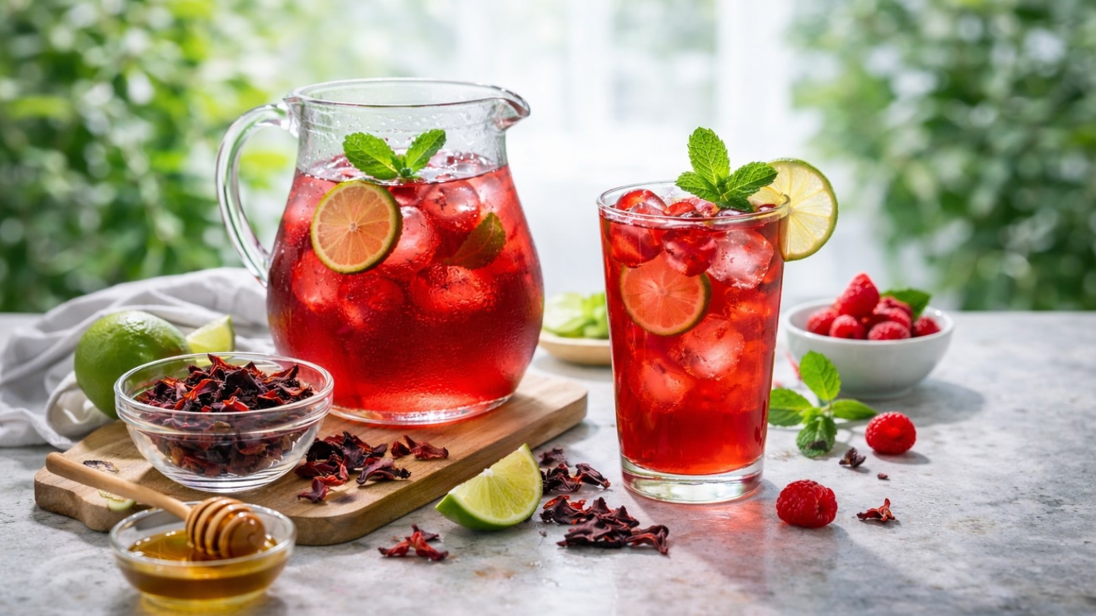 A Ciência por Trás do Chá de Hibisco: Vasodilatação e Diurese