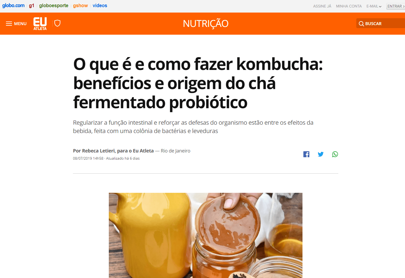 5 ideias de títulos:
1. Kombucha: O Guia Completo dos Benefícios e Cuidados Essenciais
2. Descubra Como o Kombucha Pode Transformar Sua Saúde Intestinal e Imunidade
3. Kombucha Caseiro vs. Industrializado: Qual a Melhor Escolha para Você?
4. Os Mitos e Verdades Sobre o Consumo de Kombucha: O Que Você Precisa Saber
5. Kombucha e Doenças Crônicas: Entenda o Potencial Terapêutico da Bebida