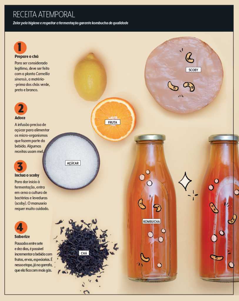 5 ideias de títulos:
1. Kombucha: O Guia Completo dos Benefícios e Cuidados Essenciais
2. Descubra Como o Kombucha Pode Transformar Sua Saúde Intestinal e Imunidade
3. Kombucha Caseiro vs. Industrializado: Qual a Melhor Escolha para Você?
4. Os Mitos e Verdades Sobre o Consumo de Kombucha: O Que Você Precisa Saber
5. Kombucha e Doenças Crônicas: Entenda o Potencial Terapêutico da Bebida