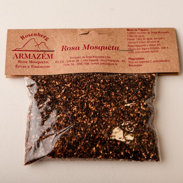 chá de rosa mosqueta