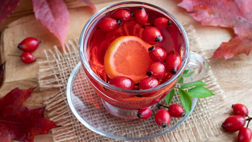 chá de rosa mosqueta