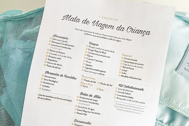 Bagagem de Mão: O Checklist Definitivo para Voos Tranquilos com Crianças