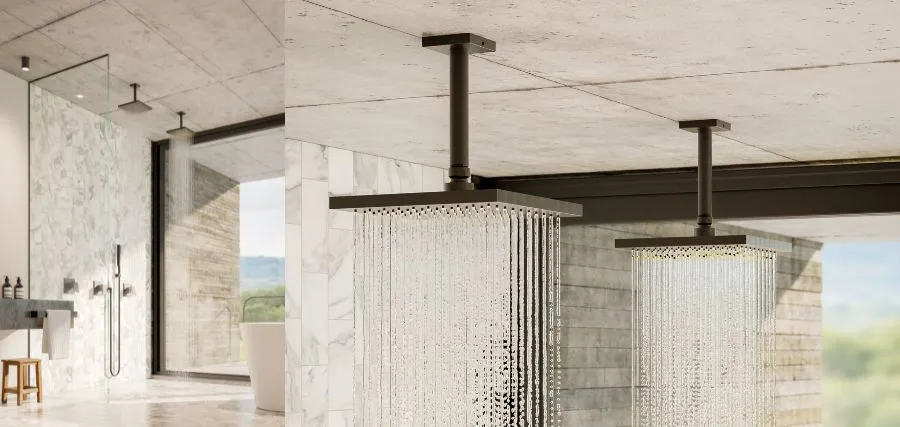 Guia completo de instalação de chuveiro de teto