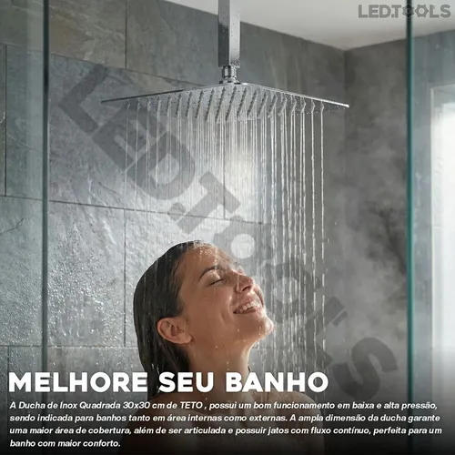 Chuveiro de teto vs. chuveiro de parede: qual o melhor?