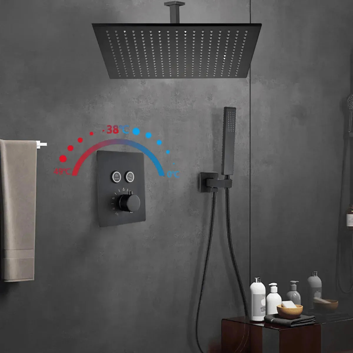 Chuveiro de teto vs. chuveiro de parede: qual o melhor?