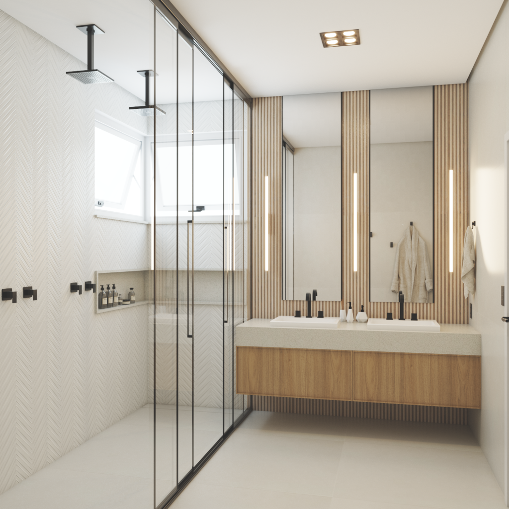 Como escolher o chuveiro de teto ideal para seu banheiro