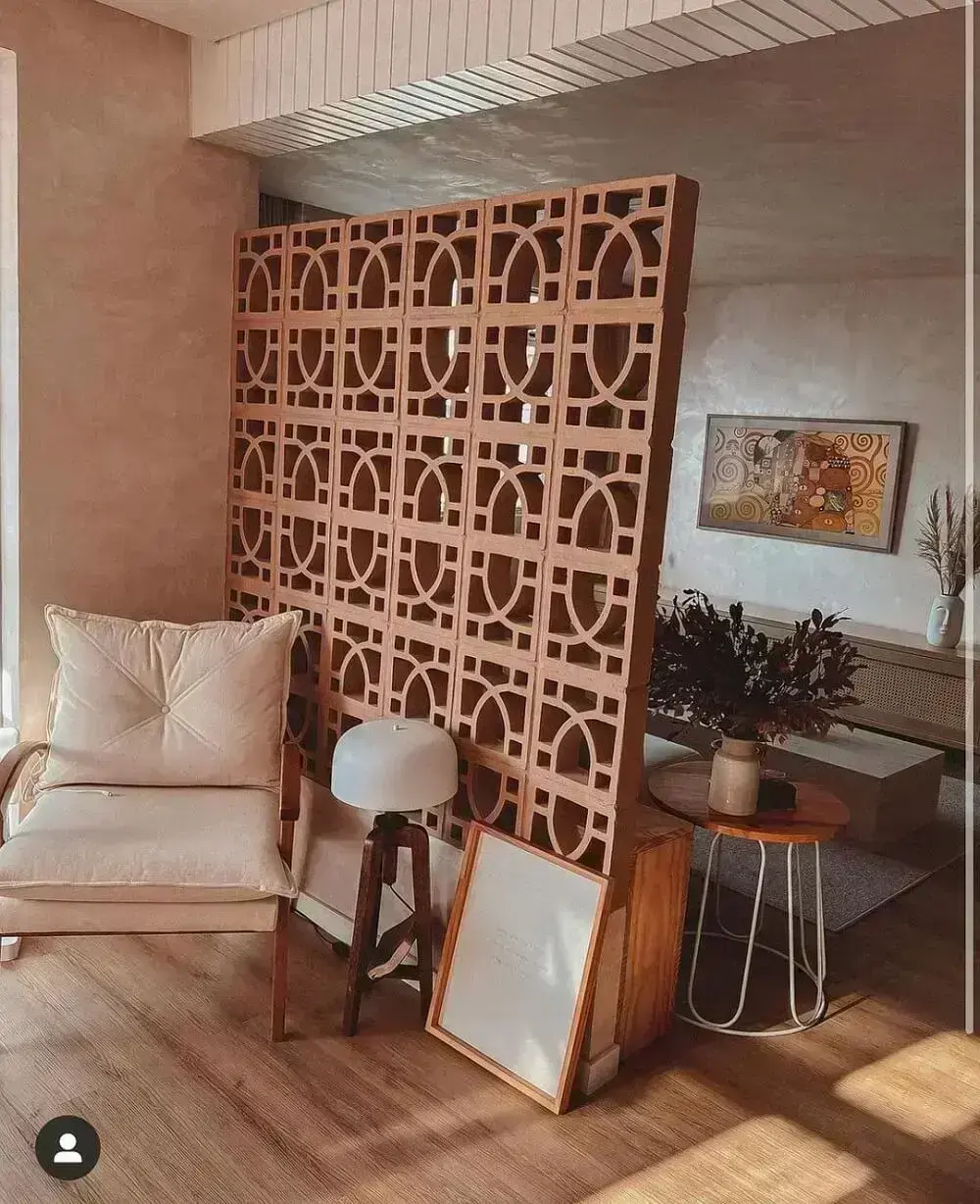 cobogó na decoração de interiores