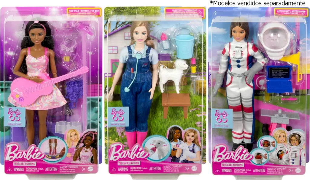ideias de presentes para meninas que amam barbie