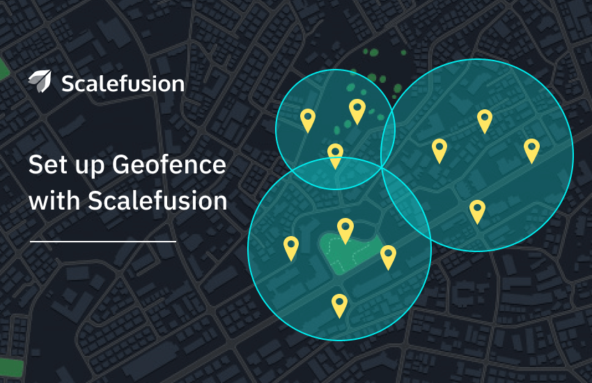 como configurar automação de geofencing