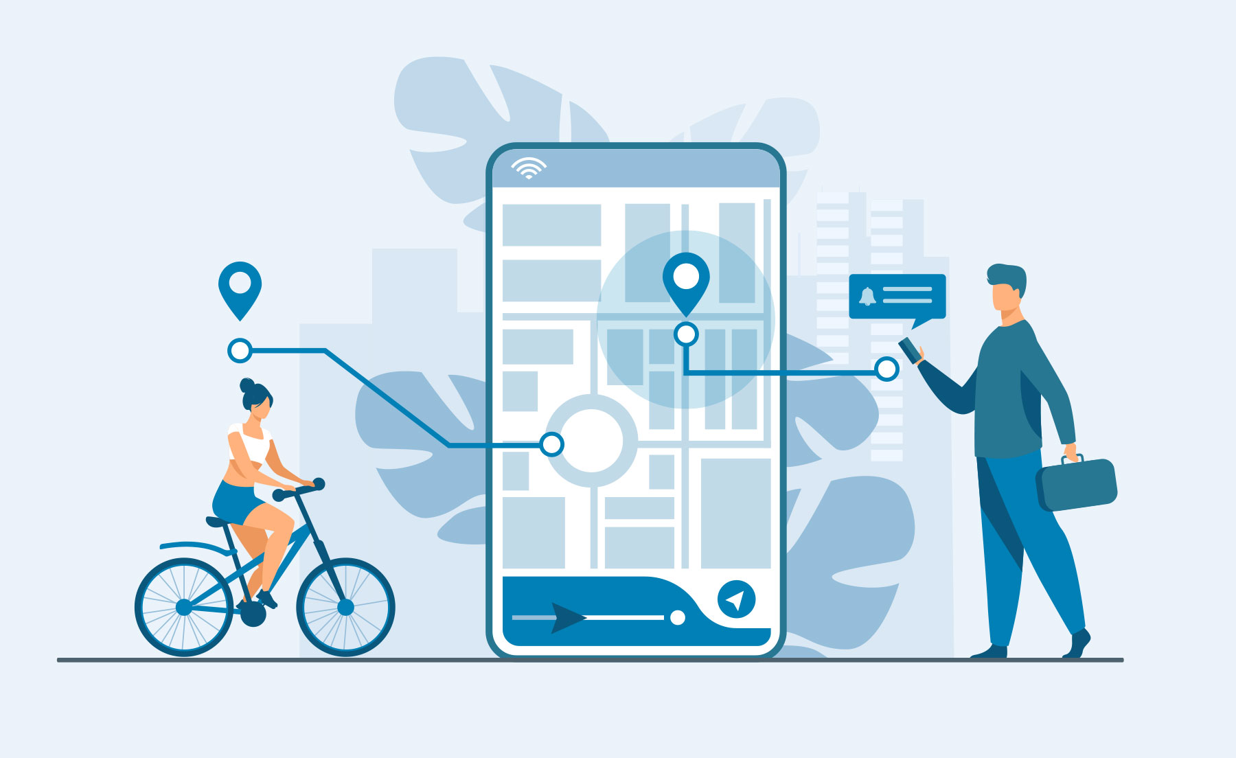Geofencing para Segurança: Notificações de Saída de Área